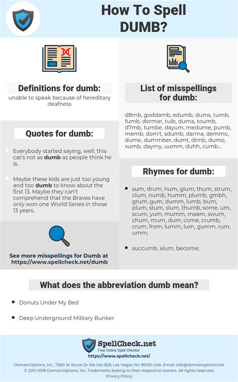 dumm englisch|how to spell dumb.